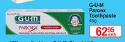 G.U.M Paroex Toothpaste-45g Each