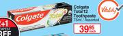 Colgate Total12 Toothpaste (Assorted)-75g Each