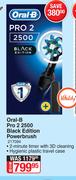 Oral-B Pro 2 2500 Black Edition Powerbrush