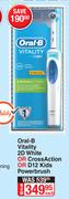 Oral-B Vitality 2D White Or CrossAction Or D12 Kids Powerbrush-Each