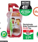Dentalmate Kids Toothbrush Plus Toy