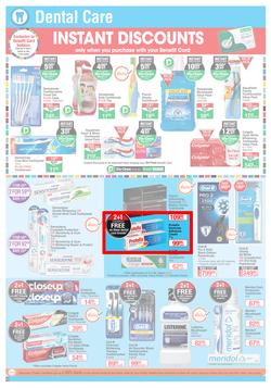Dis-Chem : All About Health, Beauty And Everyday Needs (16 July - 15 August 2021), page 10