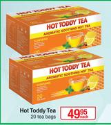 Hot Toddy Tea Teabags-20's Pack Each