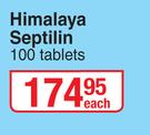 Himalaya Septilin-100 Tablets Each