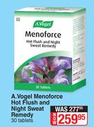 A.Vogel Menoforce Hot Flush And Night Sweat Remedy-30 Tablets 