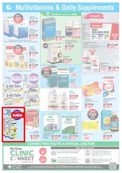 Dis-Chem : All About Health, Beauty And Everyday Needs (16 July - 15 August 2021), page 12