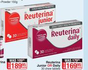 Reuterina Junior Or Daily-30 Chew Tablets-Each