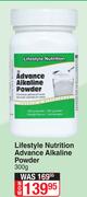 Lifestyle Nutrition Advance Alkaline Powder-300g