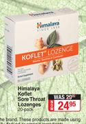Himalaya Koflet Sore Throat Lozenges-20's Pack