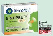 Sinupret Plus-40 Coated Tablets