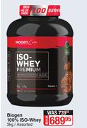 Biogen 100% Iso Whey Assorted-3Kg 