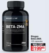 Biogen Beta-ZMA 120 Capsules