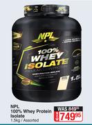 NPL 100% Whey Protein Isolate Assorted-1.5Kg