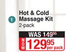 Dis-Chem Living Fit Hot & Cold Massage Kit 2 Pack-Per Pack