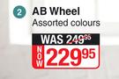 Dis-Chem Living Fit AB Wheel Assorted Colours