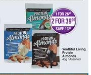 Youthful Living Protein Almonds Assorted-40g