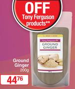 Tony Ferguson Ground Ginger-200g