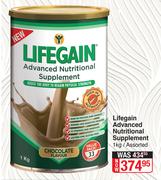 Lifegain Advanced Nutritional Supplement Assorted-1Kg