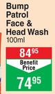 Bump Patrol Face & Head Wash-100ml