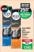Veet Men Hair Removal Cream Assorted-200ml Each