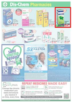 Dis-Chem : All About Health, Beauty And Everyday Needs (16 July - 15 August 2021), page 2