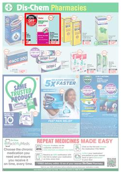Dis-Chem : All About Health, Beauty And Everyday Needs (16 July - 15 August 2021), page 2