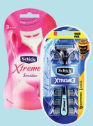 Schick Xtreme3 Sensitive 3 Blade Razors 4 Pack-Per Pack