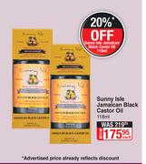 Sunny Isle Jamaican Black Castor Oil-118ml Each