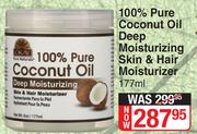 Okay 100% Pure Coconut Oil Deep Moisturizing Skin & Hair Moisturizer-177ml