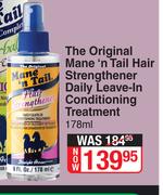 The Original Mane n Tail Hair Strengthener Daily Leave In Conditioning Treatment-178ml 