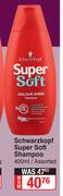Schwarzkopf Super Soft Shampoo Assorted-400ml