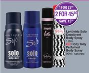 Lentheric Solo Deodorant Body Spray 150ml Or Hoity Toity Perfumed Body Spray Assorted 90ml-For 1