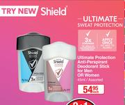 0Shield Ultimate Protection Anti Perspirant Deodorant Stick For Men Or Women Assorted-45ml Each