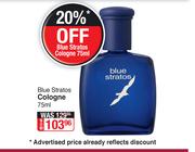 Blue Stratos Cologne-75ml