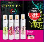 Yardley Conquest EDP Assorted-50ml Each
