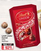Lindt Lindor Cornet Assorted-200g Each