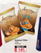 Amajoya Toffee Assorted-100g Each