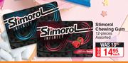 Stimorol Chewing Gum Assoted 12 Pieces-Each