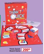 Think Quick Board Game