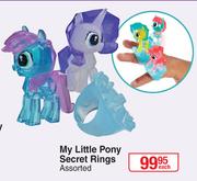 My Little Pony Secret Rings Assorted-Each