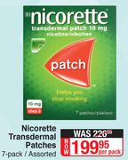 Nicorette Transdermal Patches (Assorted)-7 Per Pack