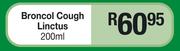 Broncol Cough Linctus-200ml