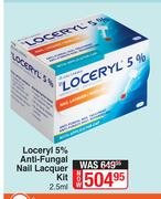 Loceryl 5% Anti-Fungal Nail Lacquer Kit-2.5ml