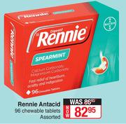 Rennie Antacid (Assorted)-96 Chewable Tablets