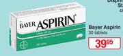 Bayer Asprin-30 Tablets