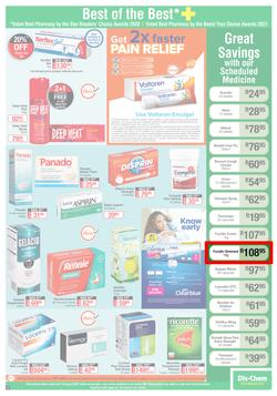 Dis-Chem : All About Health, Beauty And Everyday Needs (16 July - 15 August 2021), page 3