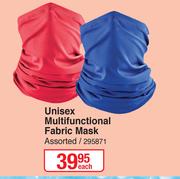 Unisex Multifuntional Fabric Mask (Assorted)-Each
