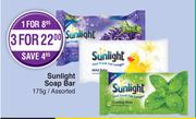 Sunlight Soap Bar (Assorted)-For 3 x 175g