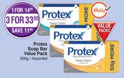 Protex Soap Bar Value Pack (Assorted)-For 1 x 200g