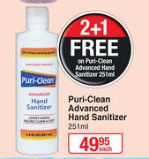 Puri-Clean Advanced Hand Sanitizer-251ml Each